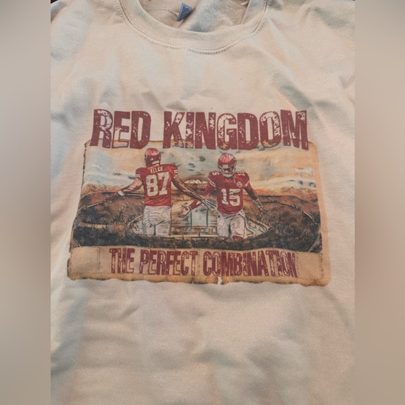 Kansas City chiefs sweatshirt mahomes kelce - Picture 3 of 6